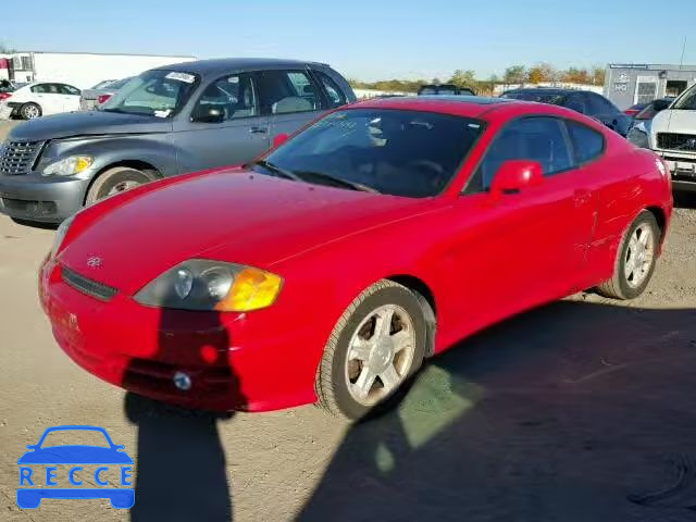 2003 HYUNDAI TIBURON KMHHM65D33U018958 image 1