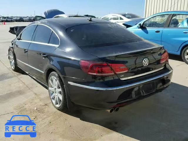 2013 VOLKSWAGEN CC LUXURY WVWRN7AN8DE522301 зображення 2