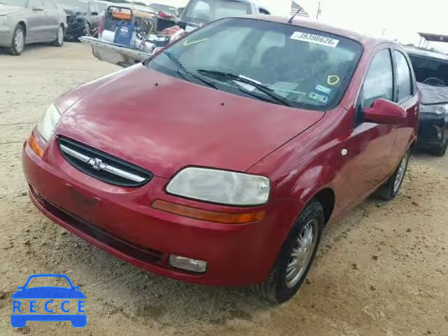 2006 CHEVROLET AVEO/LS KL1TD56616B665035 зображення 1