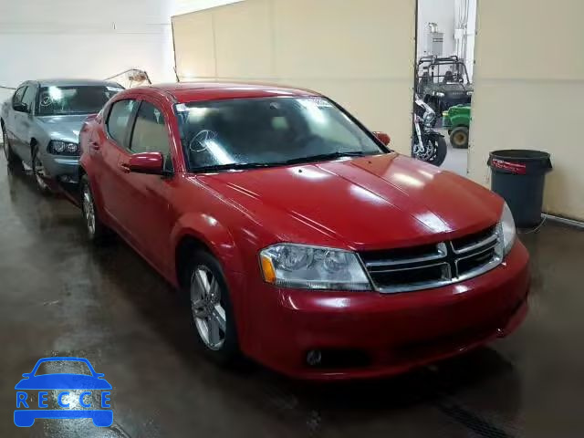 2013 DODGE AVENGER SX 1C3CDZCG9DN687541 зображення 0