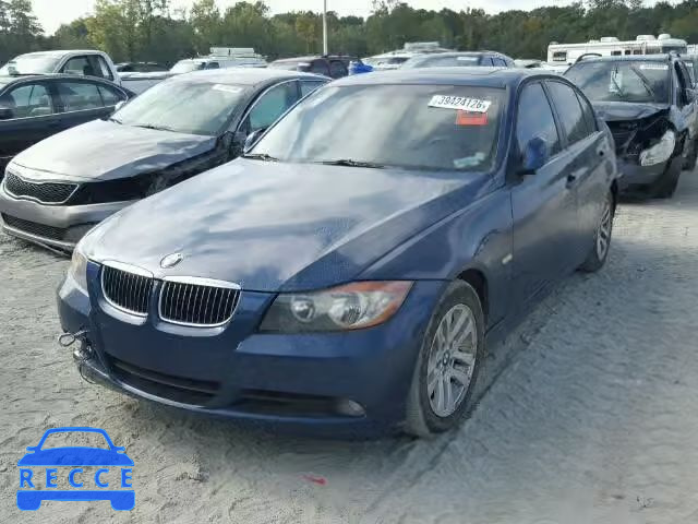 2006 BMW 325I AUTOMATIC WBAVB17506NK36907 зображення 1