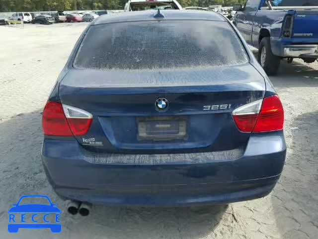 2006 BMW 325I AUTOMATIC WBAVB17506NK36907 зображення 8