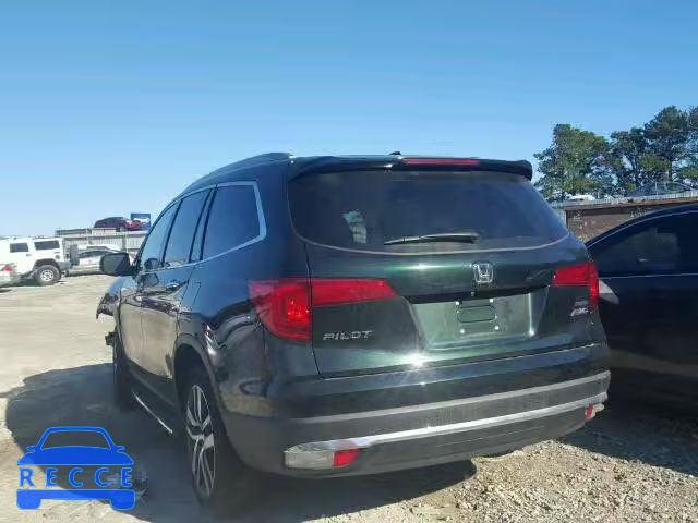 2016 HONDA PILOT ELIT 5FNYF6H09GB044714 image 2