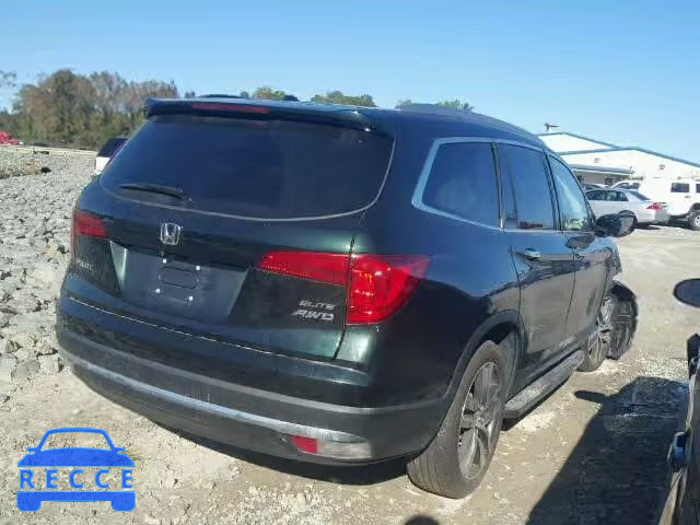 2016 HONDA PILOT ELIT 5FNYF6H09GB044714 зображення 3