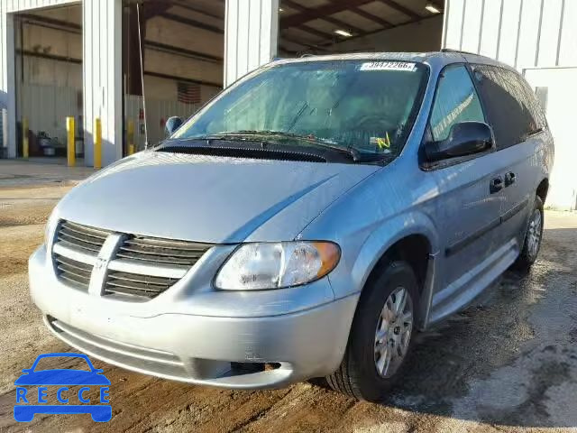 2005 DODGE GRAND CARA 1D4GP24R85B172189 зображення 1