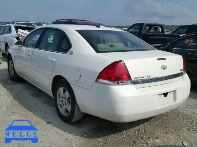 2007 CHEVROLET IMPALA LS 2G1WB58K479134686 зображення 2