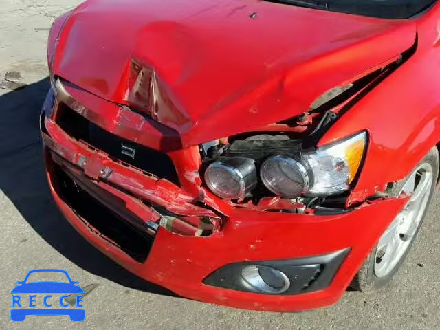 2012 CHEVROLET SONIC LTZ 1G1JF6SB3C4121423 image 9