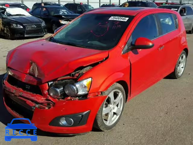 2012 CHEVROLET SONIC LTZ 1G1JF6SB3C4121423 image 1