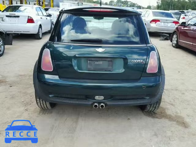 2004 MINI COOPER S WMWRE33444TD89173 image 9