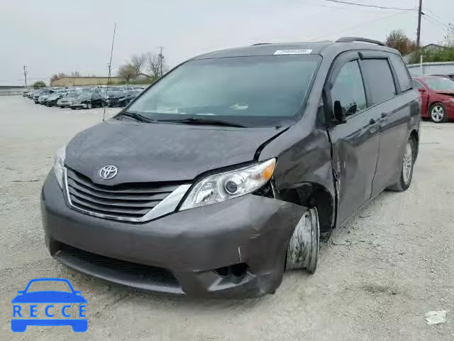 2012 TOYOTA SIENNA XLE 5TDYK3DC0CS238483 зображення 1