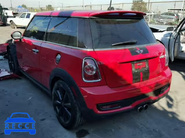 2012 MINI COOPER S WMWSV3C50CT387913 image 2