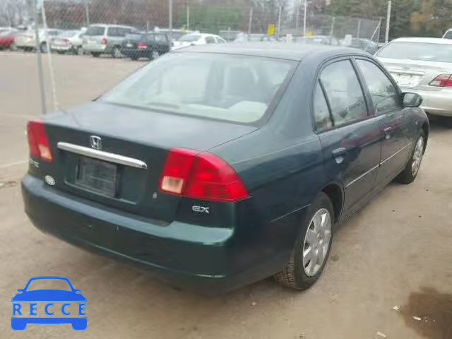 2001 HONDA CIVIC EX 1HGES26701L001621 image 3