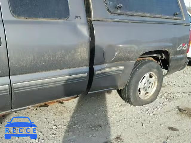 1999 CHEVROLET SILVERADO 2GCEK19T9X1287078 image 9