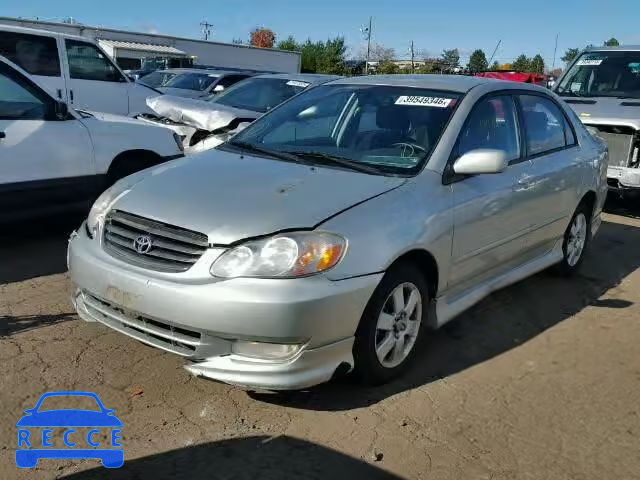 2003 TOYOTA COROLLA CE 2T1BR32E73C063308 Bild 1