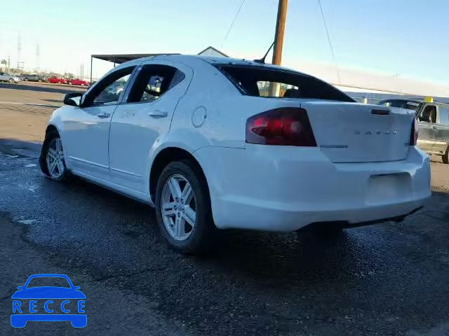 2013 DODGE AVENGER SX 1C3CDZCG9DN709117 зображення 2