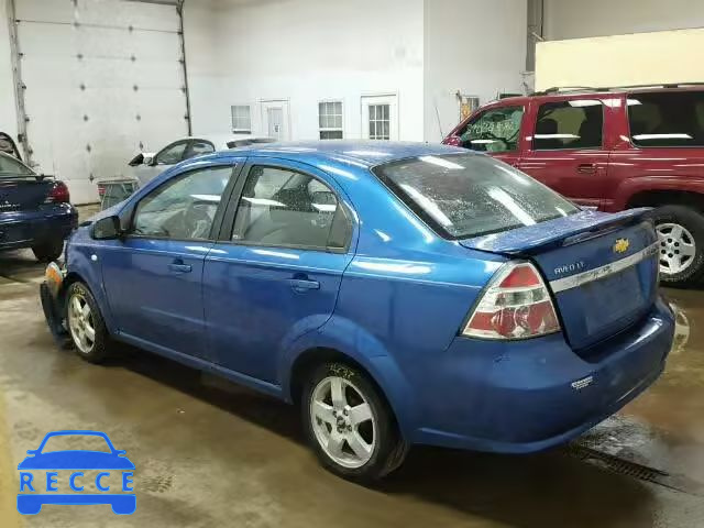 2007 CHEVROLET AVEO LT KL1TG56607B057029 зображення 2