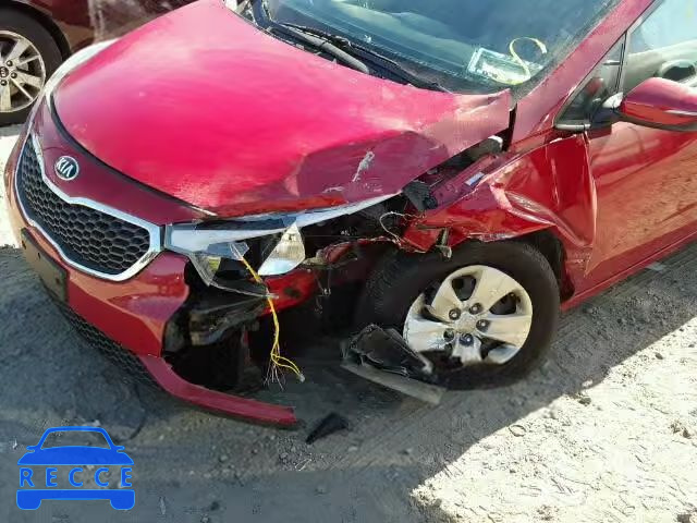 2016 KIA FORTE LX KNAFX4A67G5536714 image 9