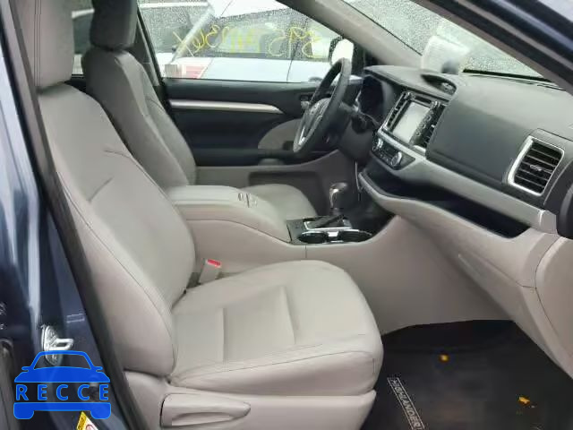 2016 TOYOTA HIGHLANDER 5TDJKRFH3GS268905 зображення 4