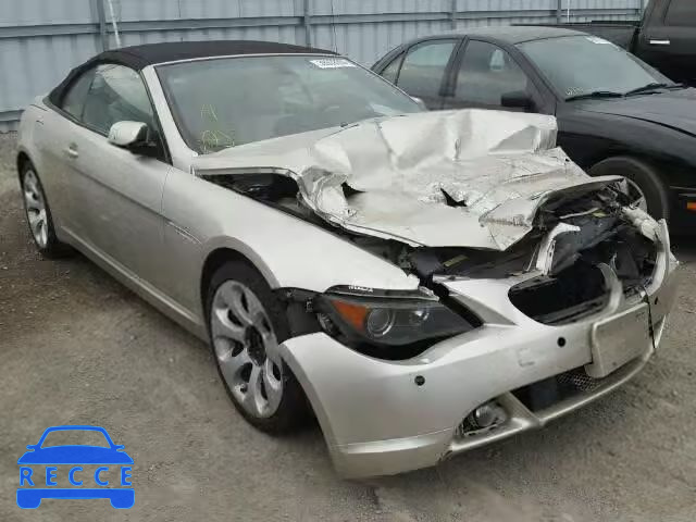 2007 BMW 650I WBAEK13557CN82745 зображення 0