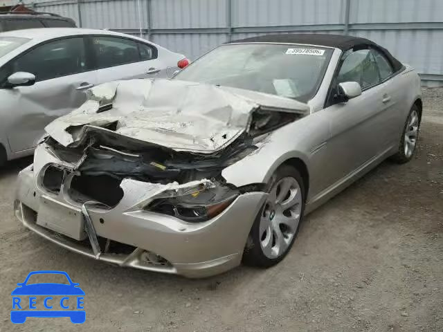 2007 BMW 650I WBAEK13557CN82745 зображення 1