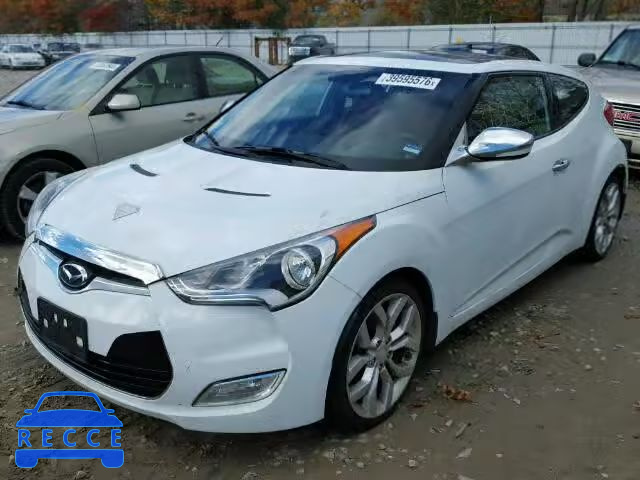 2012 HYUNDAI VELOSTER KMHTC6AD4CU080601 image 1