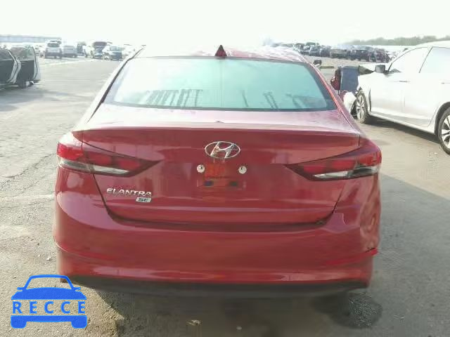 2017 HYUNDAI ELANTRA SE 5NPD74LF2HH095177 зображення 9