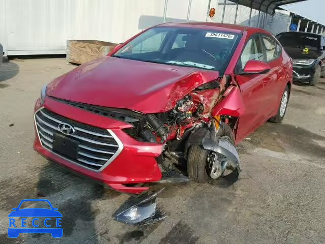 2017 HYUNDAI ELANTRA SE 5NPD74LF2HH095177 image 1