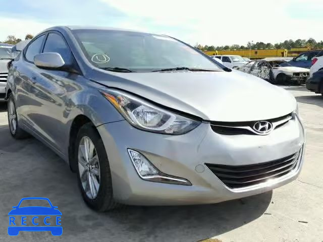 2015 HYUNDAI ELANTRA SE KMHDH4AE6FU350659 зображення 0