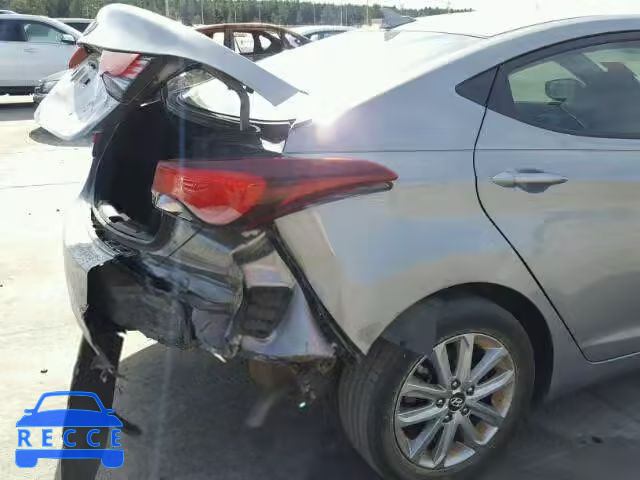 2015 HYUNDAI ELANTRA SE KMHDH4AE6FU350659 зображення 9