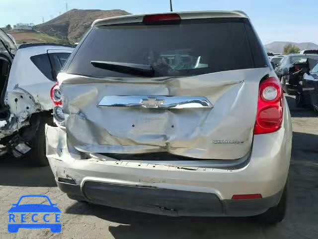 2013 CHEVROLET EQUINOX LS 2GNALBEK7D6315867 image 9