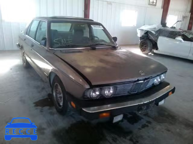 1987 BMW 528E AUTOMATIC WBADK8306H9712393 image 0