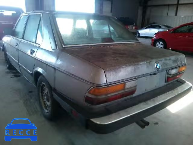 1987 BMW 528E AUTOMATIC WBADK8306H9712393 image 2