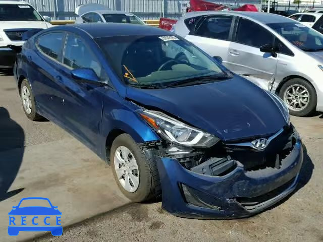 2016 HYUNDAI ELANTRA SE 5NPDH4AE5GH685024 image 0