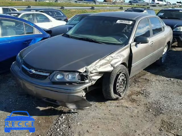 2002 CHEVROLET IMPALA 2G1WF55E629281765 image 1