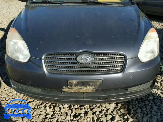 2007 HYUNDAI ACCENT GLS KMHCN46C27U092461 Bild 9