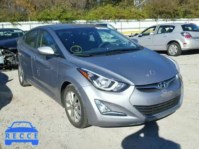 2015 HYUNDAI ELANTRA SE KMHDH4AE1FU251330 зображення 0