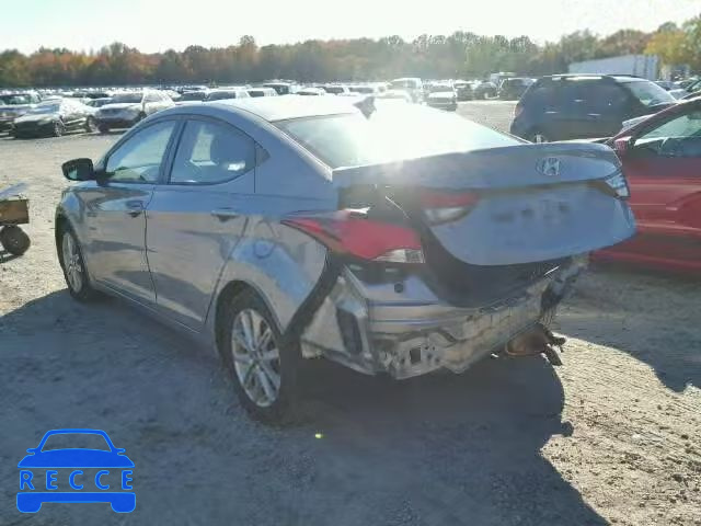 2015 HYUNDAI ELANTRA SE KMHDH4AE1FU251330 зображення 2