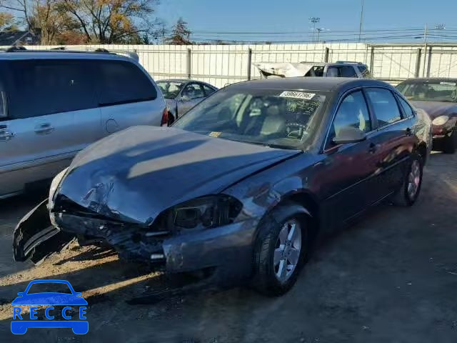 2008 CHEVROLET IMPALA LT 2G1WT55NX81257758 image 1