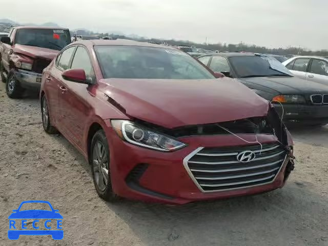 2017 HYUNDAI ELANTRA SE KMHD84LF9HU073935 image 0