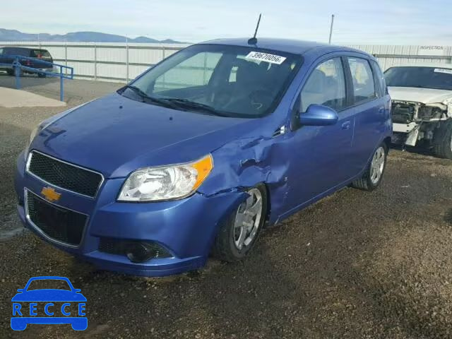 2009 CHEVROLET AVEO LS/LT KL1TD66E99B336214 image 1