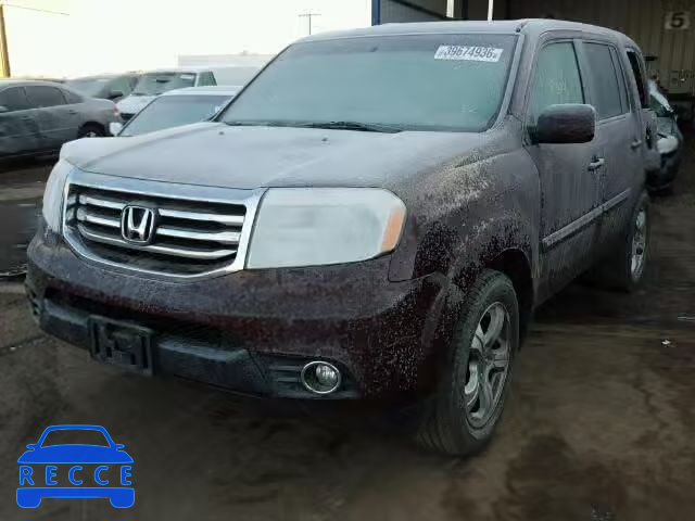 2013 HONDA PILOT EXLN 5FNYF4H79DB032625 image 1