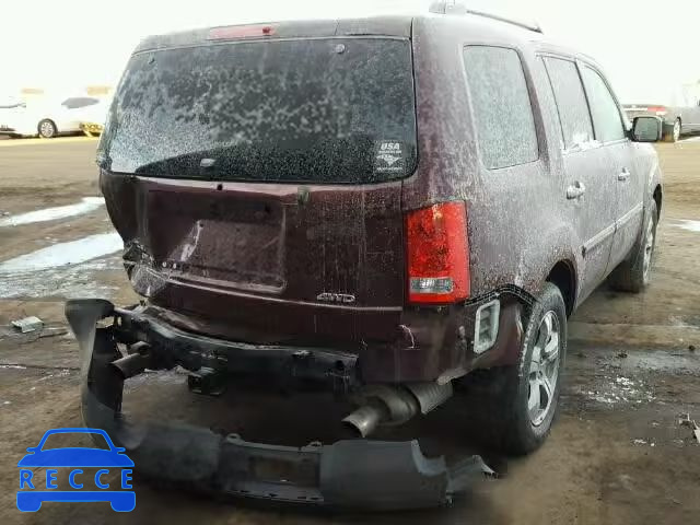 2013 HONDA PILOT EXLN 5FNYF4H79DB032625 image 3