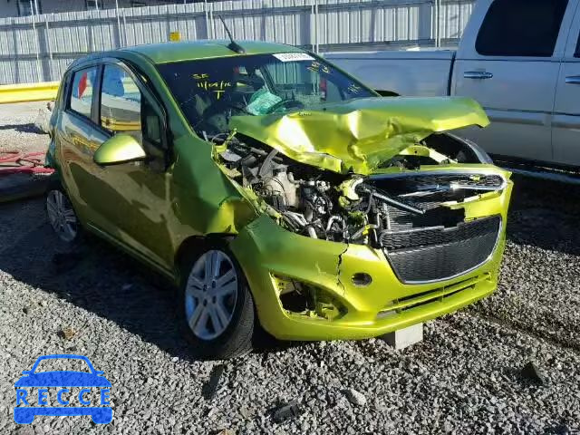 2013 CHEVROLET SPARK 1LT KL8CD6S97DC506101 image 0