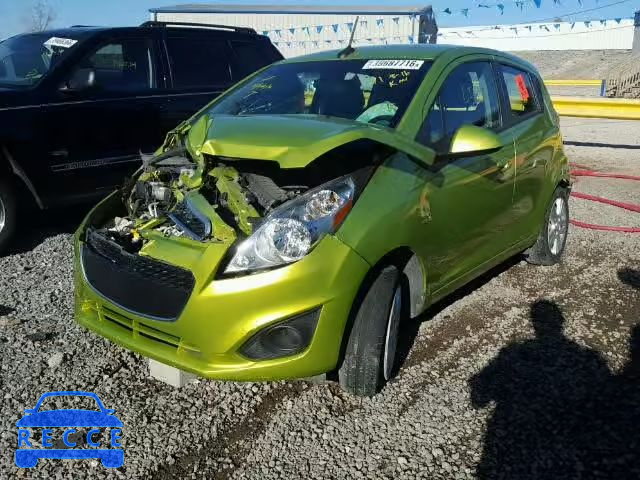 2013 CHEVROLET SPARK 1LT KL8CD6S97DC506101 image 1