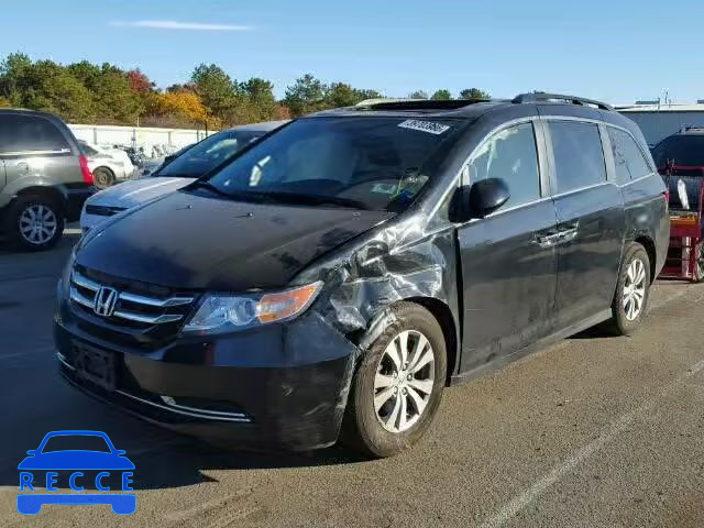 2014 HONDA ODYSSEY EX 5FNRL5H63EB100509 image 1