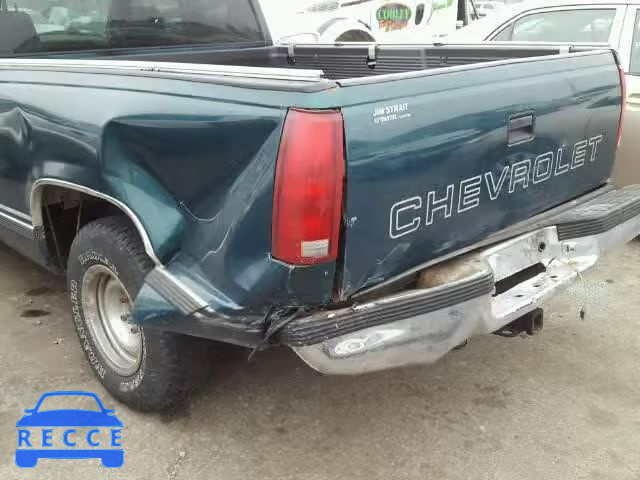 1996 CHEVROLET C1500 2GCEC19R8T1124286 зображення 9