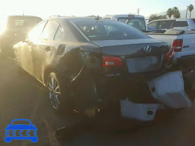 2008 LEXUS IS 250 JTHBK262285082365 image 2