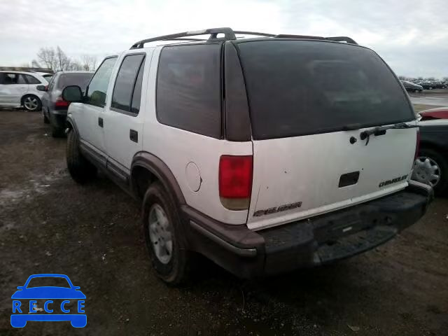 1998 CHEVROLET BLAZER 1GNDT13W9W2153964 image 2