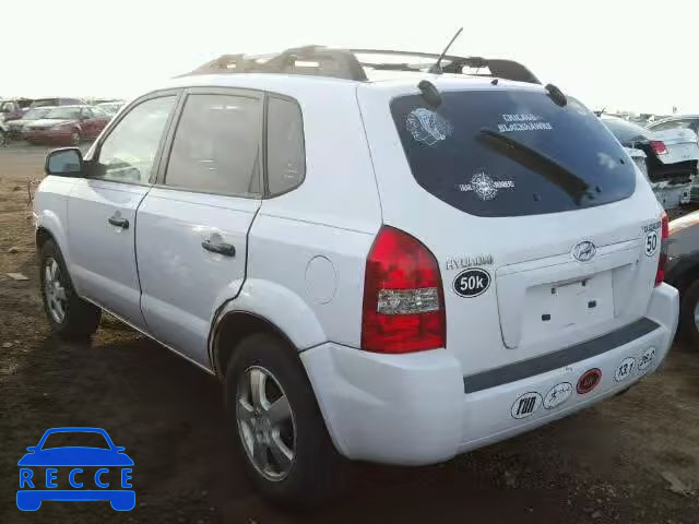 2006 HYUNDAI TUCSON GL KM8JM12B76U340773 image 2