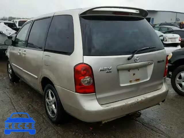 2003 MAZDA MPV WAGON JM3LW28A630362477 Bild 2